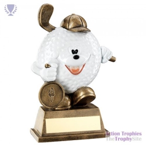 Brz/White Comedy Golf Ball Fig 5.75in