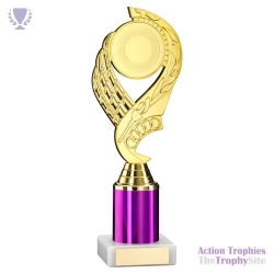 Gold/Purple 'Olympic' Holder 9in