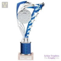 Frenzy Multisport Tube Trophy Silver & Blue 240mm