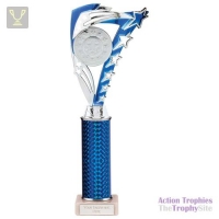 Frenzy Multisport Tube Trophy Silver & Blue 315mm