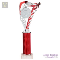 Frenzy Multisport Tube Trophy Silver & Red 315mm