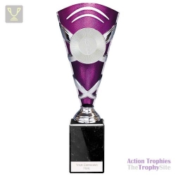 X Factors Multisport Cup Silver & Purple 260mm