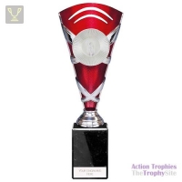 X Factors Multisport Cup Silver & Red 260mm