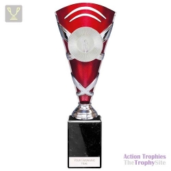 X Factors Multisport Cup Silver & Red 260mm