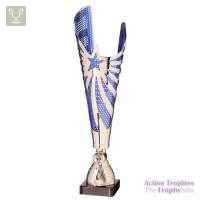 MegaStar Laser Cup Silver/Blue 410mm