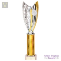 Glamstar Plastic Trophy Gold 355mm