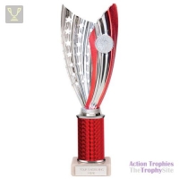 Glamstar Plastic Trophy Red 305mm