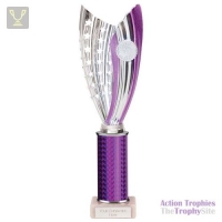 Glamstar Plastic Trophy Purple 330mm