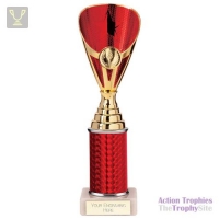 Rising Stars Plastic Trophy Red 255mm