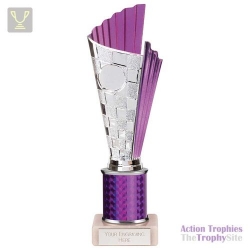 Flash Plastic Trophy Purple 245mm