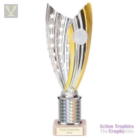 Glamstar Plastic Trophy Silver 280mm