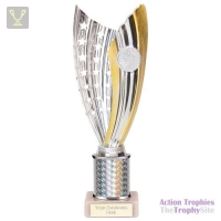 Glamstar Plastic Trophy Silver 265mm