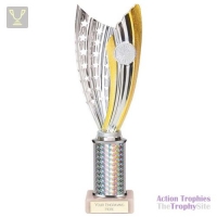 Glamstar Plastic Trophy Silver 305mm