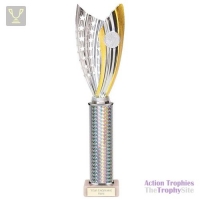 Glamstar Plastic Trophy Silver 380mm